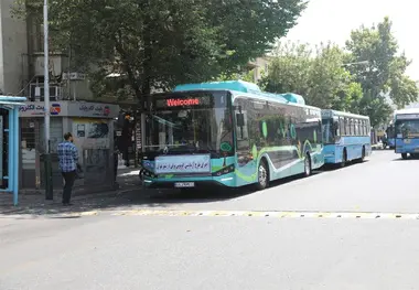 بهره برداری آزمایشی اتوبوس برقی شرکت سایپادیزل 
