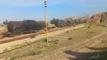 حادثه شدید در راه آهن زاگرس؛ چند کیلومتر خط ریلی از بین رفت