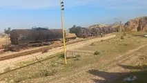 حادثه شدید در راه آهن زاگرس؛ چند کیلومتر خط ریلی از بین رفت