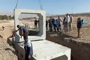عملیات احداث زیرگذر عابرپیاده زرند با موفقیت به پایان رسید 