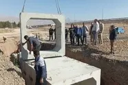 عملیات احداث زیرگذر عابرپیاده زرند با موفقیت به پایان رسید 