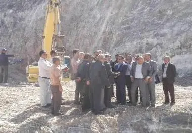 بازدید معاون وزیر راه و رییس کمیسیون عمران از پروژه های استان فارس

