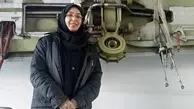 تنها بانوی مکانیک هواپیما در ایران را بشناسید