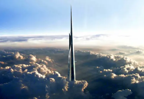 ساخت بلند ترین برج دنیا به ارتفاع 2 کیلومتر در عربستان سعودی
