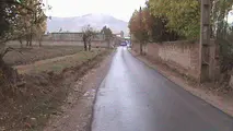 اتمام عملیات آسفالت‌ریزی راه روستایی در آذربایجان‌شرقی