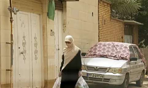 گرد و خاک در آبادان
