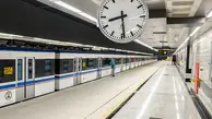 فوت یک نفر در برخورد شدید با مترو در تهران