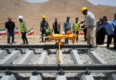 پیشرفت ۸۴ درصدی راه آهن چابهار–زاهدان