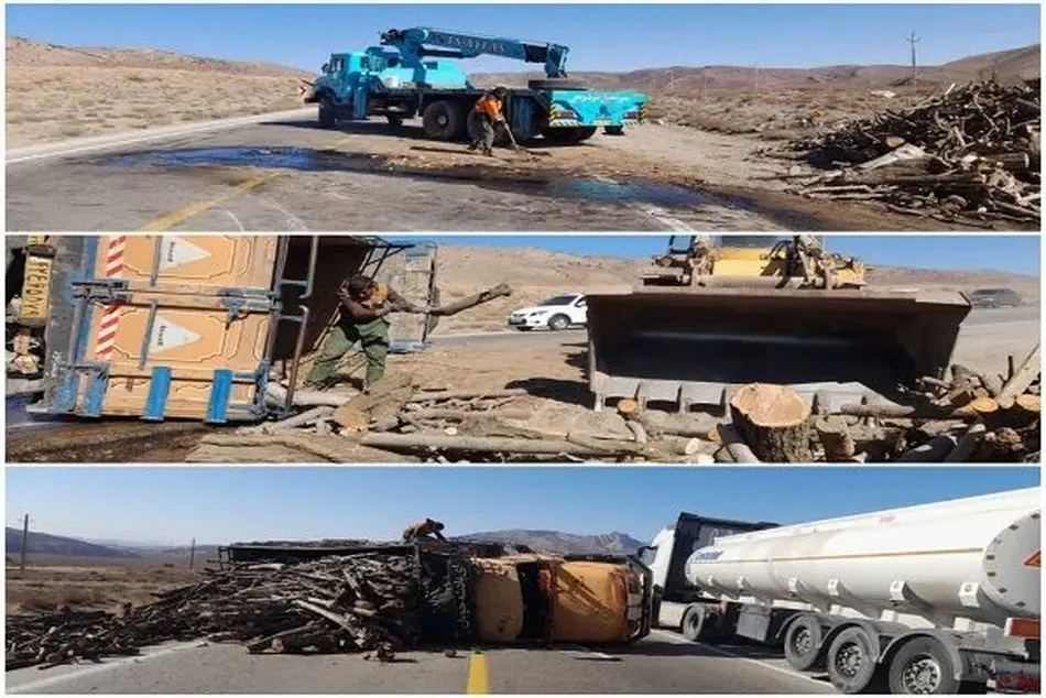 بازگشایی سریع محور شاهرود–خوشییلاق با حضور میدانی راهداران