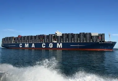 CMA CGM بزرگ‌ترین شناوری کانتینری را به چینی‌ها سفارش داد