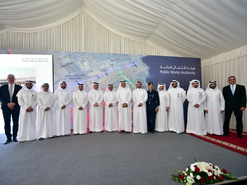 Ashghal opens southern part of Doha Express Highway and Hamad Port road in Qatar