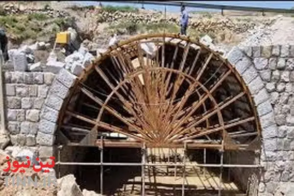 فیلم | تداوم عملیات اجرایی تعریض پل طاقی یک دهانه ۶ متری شهرستان مراغه آذربایجان شرقی