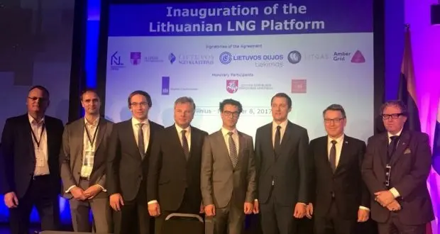 LNG platform launched in Lithuania