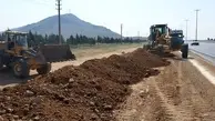 انجام عملیات اصلاح و اجرای شیب شیروانی در آزادراه کرج - قزوین
