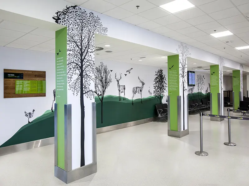  Dublin Airport unveils Irish art installations