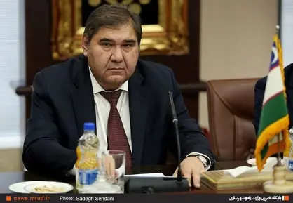 دیدار وزیر راه و شهرسازی با وزیر تجارت خارجی ازبکستان
