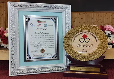 روابط عمومی سازمان راهداری نشان عالی مسئولیت اجتماعی دریافت کرد