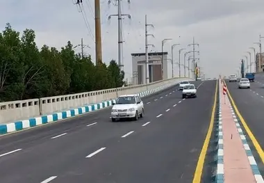 تقاطع غیرهمسطح میدان جمهوری اهواز به بهره‌ برداری رسید