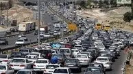 ترافیک نیمه‌سنگین در آزاد راه کرج- تهران