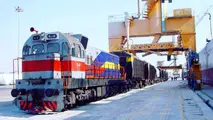 ورود نخستین محموله صادراتی سیمان از طریق حمل ریلی به بندر امیرآباد