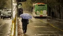 شدت بارش ها در 8 استان تا پایان امروز
