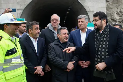 گزارش تصویری بهره برداری از آزادراه منجیل - رودبار (3)