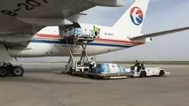 خدمات هندلینگ به هواپیمای حامل کمک های بشردوستانه چین توسط هما