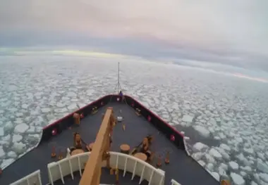 USCG cutter transits Northwest Passage for Arctic research