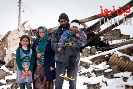 وضعیت زلزله زدگان بخش قطور شهرستان خوی