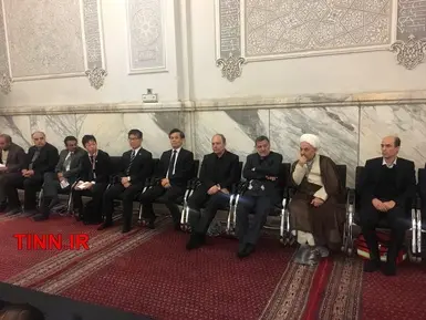 مراسم شهدای سانچی در تهران