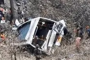 واژگونی مرگبار اتوبوس در هند به دلیل بی‌ توجهی راننده