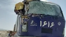 تصاویر لکوموتیو قطار سانحه دیده مشهد یزد