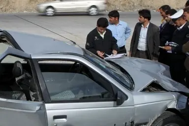 خودروی تصادفی را درجا رها نکنید!