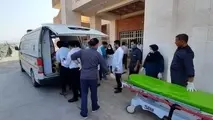 تحویل اجساد ۱۴ جانباخته حادثه قطار مشهد - یزد