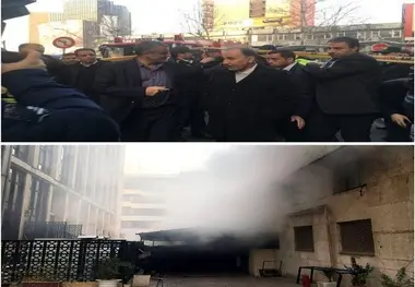 
احتمال ریزش ساختمان وزارت نیرو/ دستور تخلیه اضطراری ساکنان اطراف ساختمان +عکس

