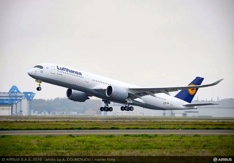  Lufthansa A350s Heading for Hong Kong