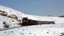 جابه‌جایی 140 هزار مسافر با قطار در ایام برف و بوران