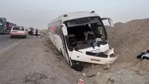 انحراف اتوبوس در جاده «داورزن» خراسان رضوی ۹ مصدوم بر جا گذاشت