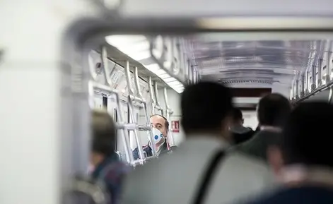 اجباری شدن ماسک در مترو