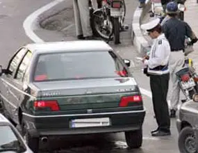 برخورد قانونی پلیس با استفاده غیرمجاز از خودروهای دولتی در ایلام