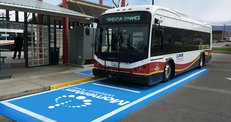 افتتاح ایستگاه شارژ بی‌سیم اتوبوس‌های برقی BYD در واشنگتن