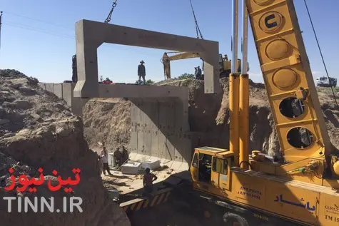 اجرای اولین زیرگذر باکسی ۸ متری در خط گرم