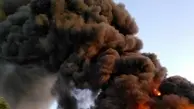 آتش سوزی در یک شرکت تولیدی در غرب تهران