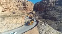 پایان خطر در جاده حمزه؛ پروژه ایمن سازی سرعت گرفت