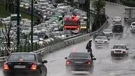 ترافیک سنگین در ۱۳ معبر بزرگراهی پایتخت 