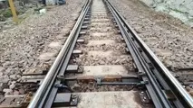 تعویض سوزن فرسوده و بازسازی خطوط ریلی در ورودی ایستگاه تنگ پنج