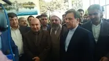 بهره‌برداری از دستگاه کمک ناوبری DME فرودگاه جیرفت باحضور وزیر راه و شهرسازی