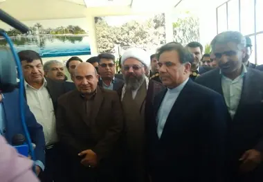 بهره‌برداری از دستگاه کمک ناوبری DME فرودگاه جیرفت باحضور وزیر راه و شهرسازی