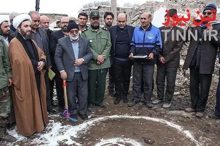 کلنگ احداث نخستین واحد در مناطق زلزله‌زده آذربایجان شرقی