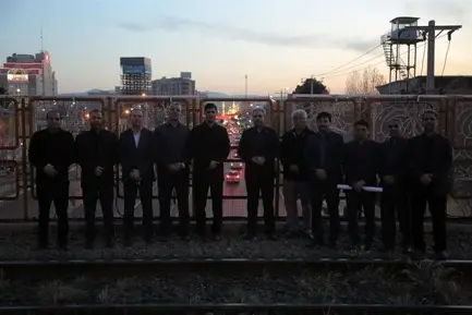بازدید مدیرعامل راه آهن از محل احداث ترمینال قطار پرسرعت مشهد (6)